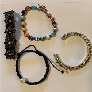 4 bracelets
